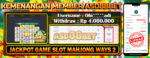 BUKTI NYATA! MEMBER ASD88BET BERHASIL RAIH JACKPOT GAME SLOT MAHJONG WAYS 2! 12 JUNE 2025