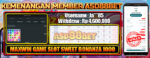 BUKTI NYATA! MEMBER ASD88BET BERHASIL RAIH MAXWIN SWEET BONANZA 1000! 15 OCTOBER 2025